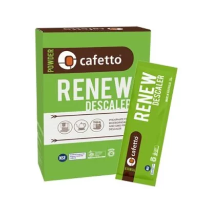 Cafetto Renew Descale Powder Sachets Espresso Elements
