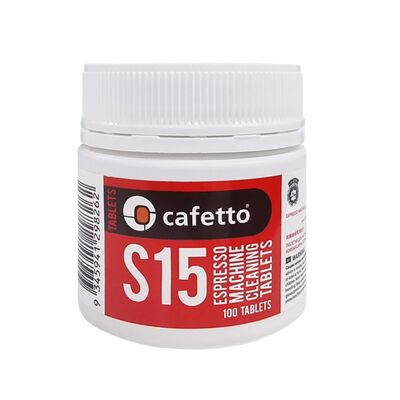 Cafetto S15 Espresso Machine Cleaning Tablets