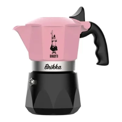 Bialetti Brikka 2 Cup Candy Pink Espresso Elements