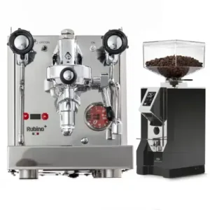 Quick Mill Rubino Plus Eureka Mignon Bundle Espresso Elements