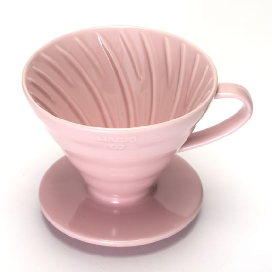 Hario V60 Ceramic Dripper 02 Pink Espresso Elements