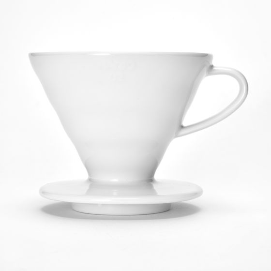 Hario V60 Ceramic Dripper 02 White Espresso Elements